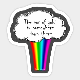 The POT of GOLD Sticker